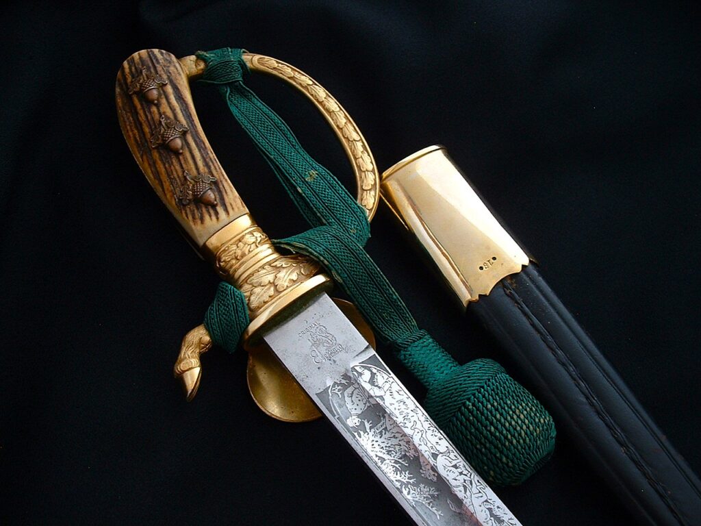 9 - 3rd Reich Forestry Deluxe Cutlass by Eickhorn - D1257