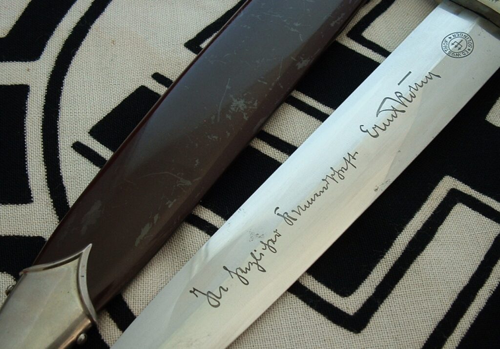11 - Mint Full Rohm SA Honor Dagger by Wusthof - D1260