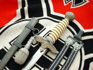 1 - 2nd Model Luft Officers' Dagger by E Pack - D1267