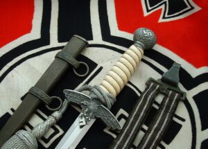 1 - Ivory 2nd Model Luftwaffe Officers Dagger by Eickhorn - D1272