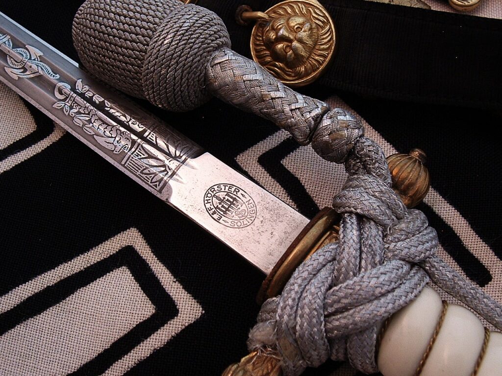 12 - 3rd Reich Kriegsmarine Dagger & More by Horster - D1275