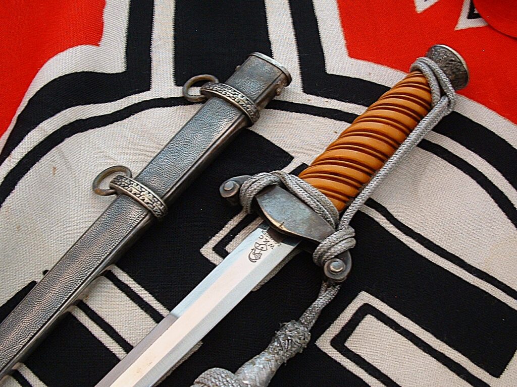 2 - Slant Grip Heer Dagger by WKC - D1273
