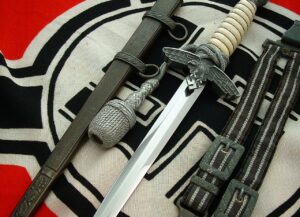 3 - Ivory 2nd Model Luftwaffe Officers Dagger by Eickhorn - D1272