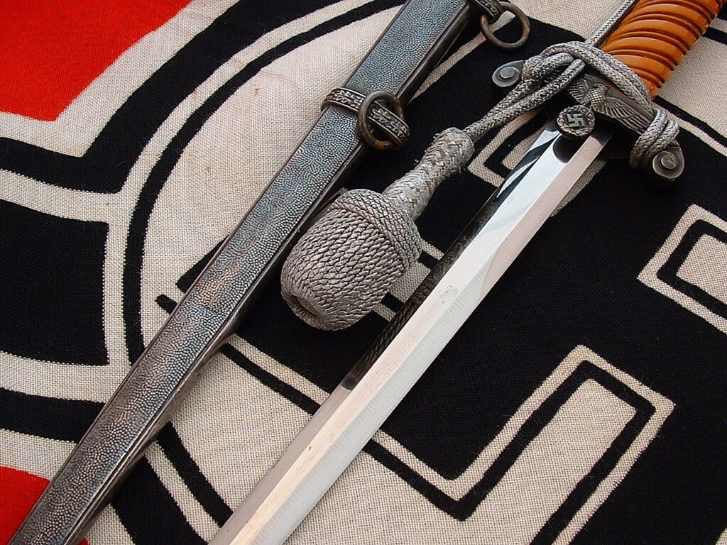3 - Slant Grip Heer Dagger by WKC - D1273