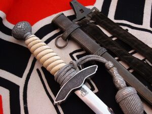 8 - Ivory 2nd Model Luftwaffe Officers Dagger by Eickhorn - D1272