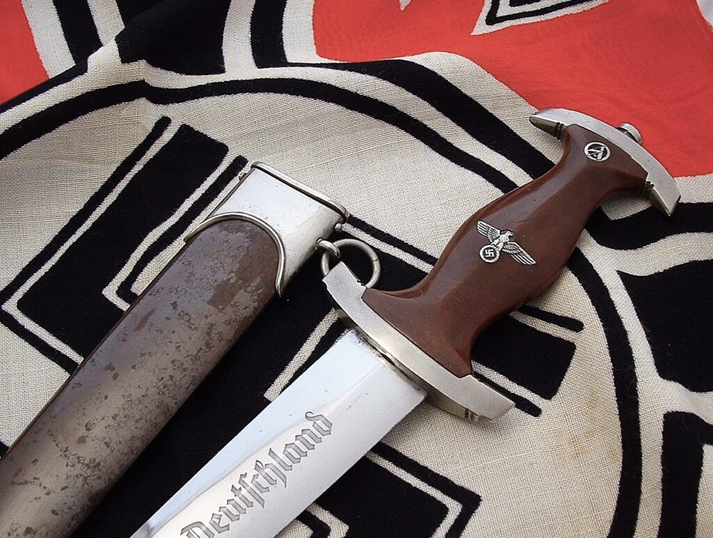 1 - Early Rare Maker SA Dagger by Gebr Berns - D1282