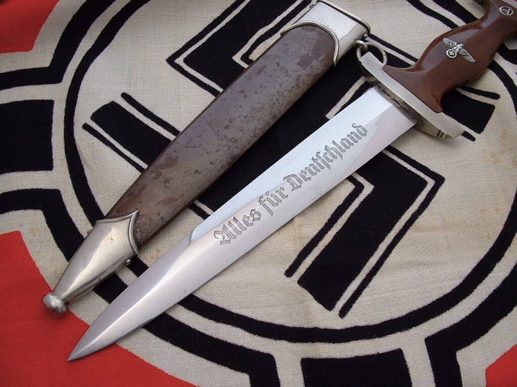2 - Early Rare Maker SA Dagger by Gebr Berns - D1282