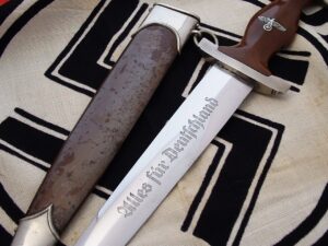 3 - Early Rare Maker SA Dagger by Gebr Berns - D1282