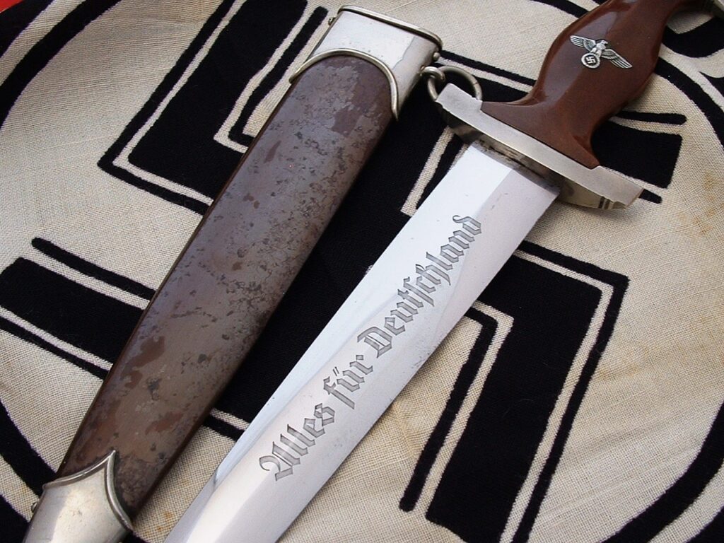 3 - Early Rare Maker SA Dagger by Gebr Berns - D1282