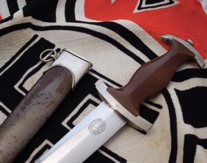 6 - Early Rare Maker SA Dagger by Gebr Berns - D1282
