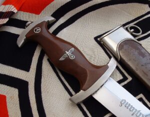 7 - Early Rare Maker SA Dagger by Gebr Berns - D1282