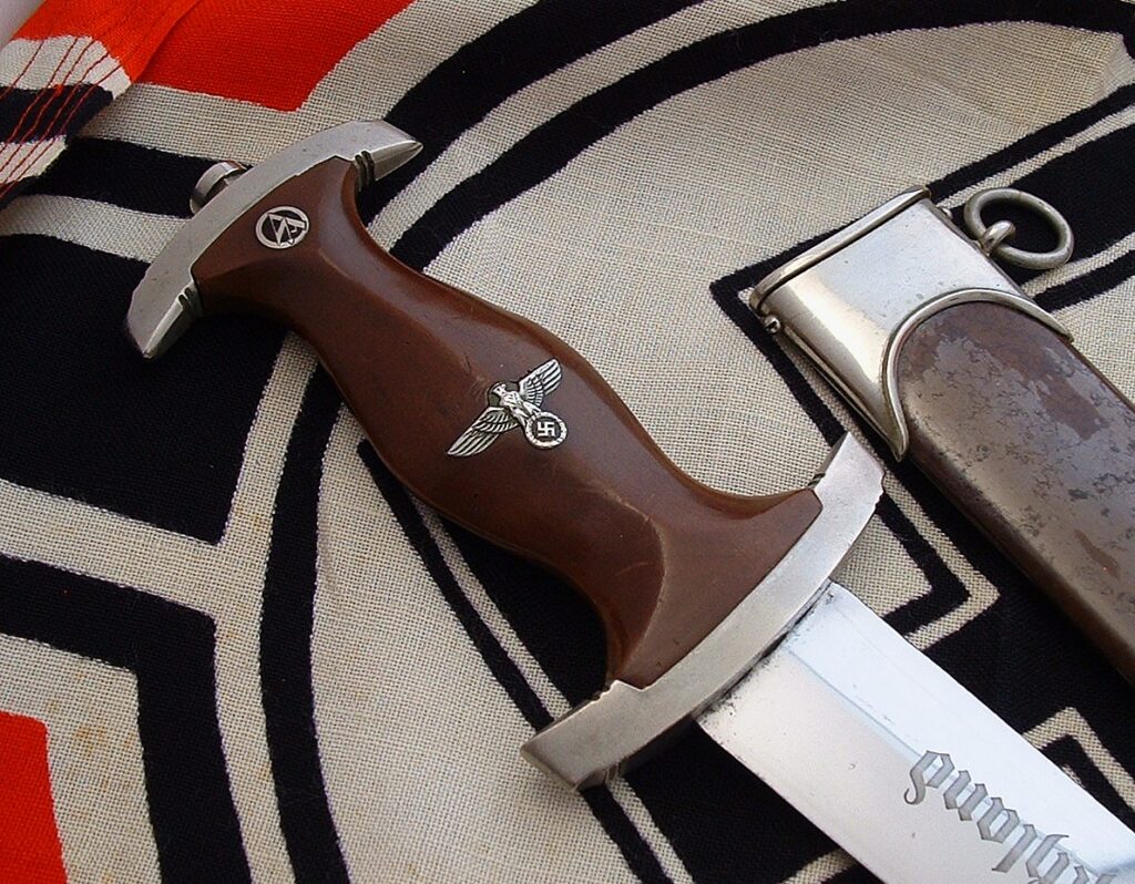 7 - Early Rare Maker SA Dagger by Gebr Berns - D1282
