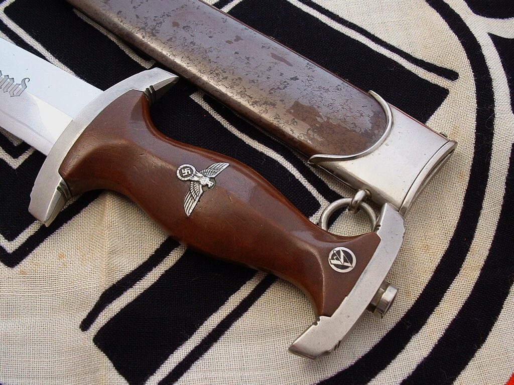 9 - Early Rare Maker SA Dagger by Gebr Berns - D1282