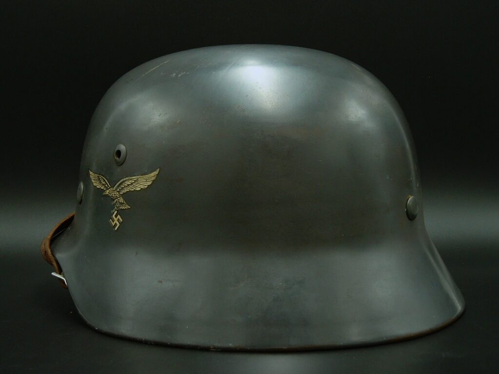 3 - Rare Double Decal M35 Luft Helmet by NS64